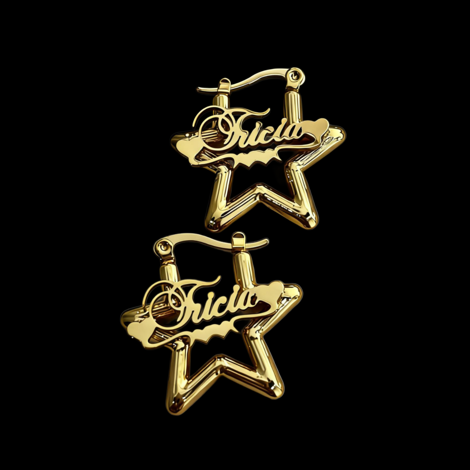 Mini star name hoops