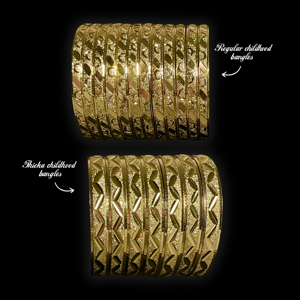 Thicka childhood bangles