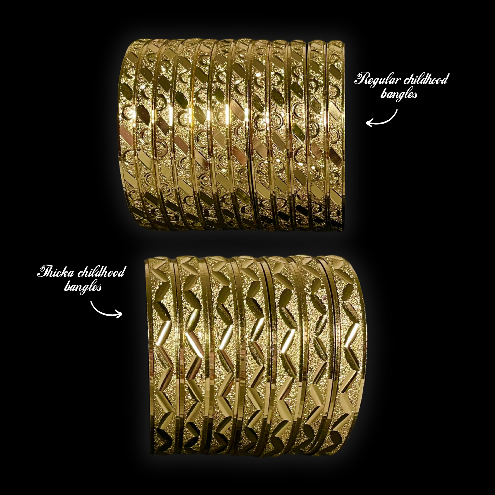 Thicka childhood bangles