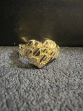 Nugget heart Rolex ring