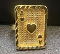 Ace card ring