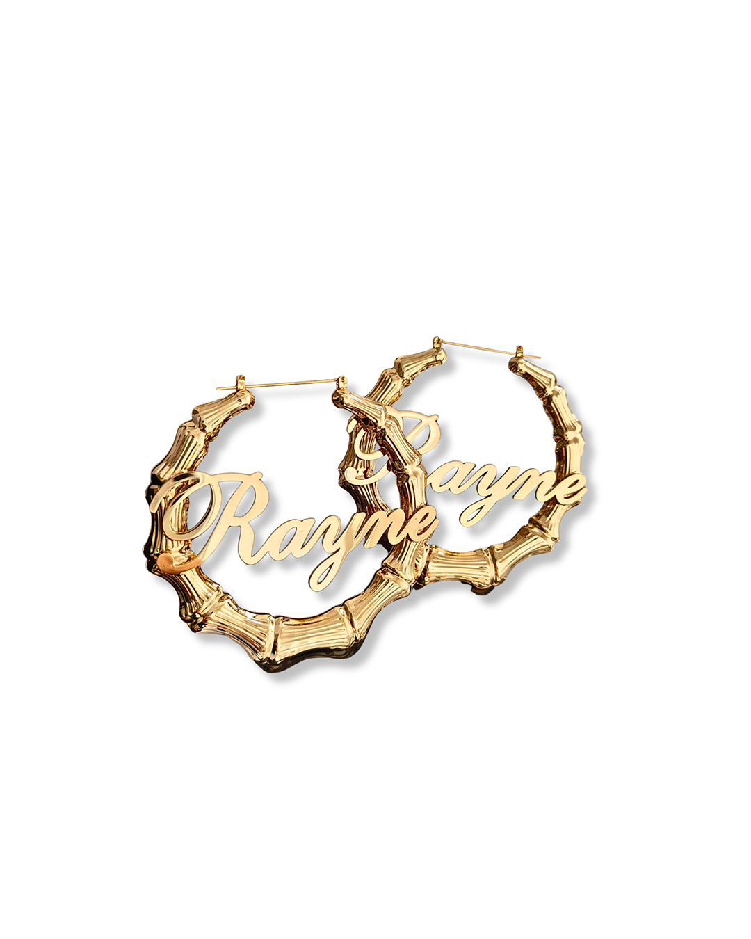 OG Bamboo name hoops