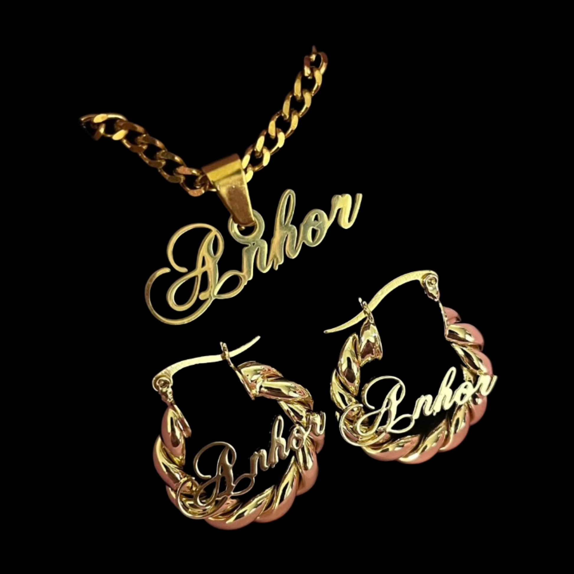 Kids childhood jewelry set
