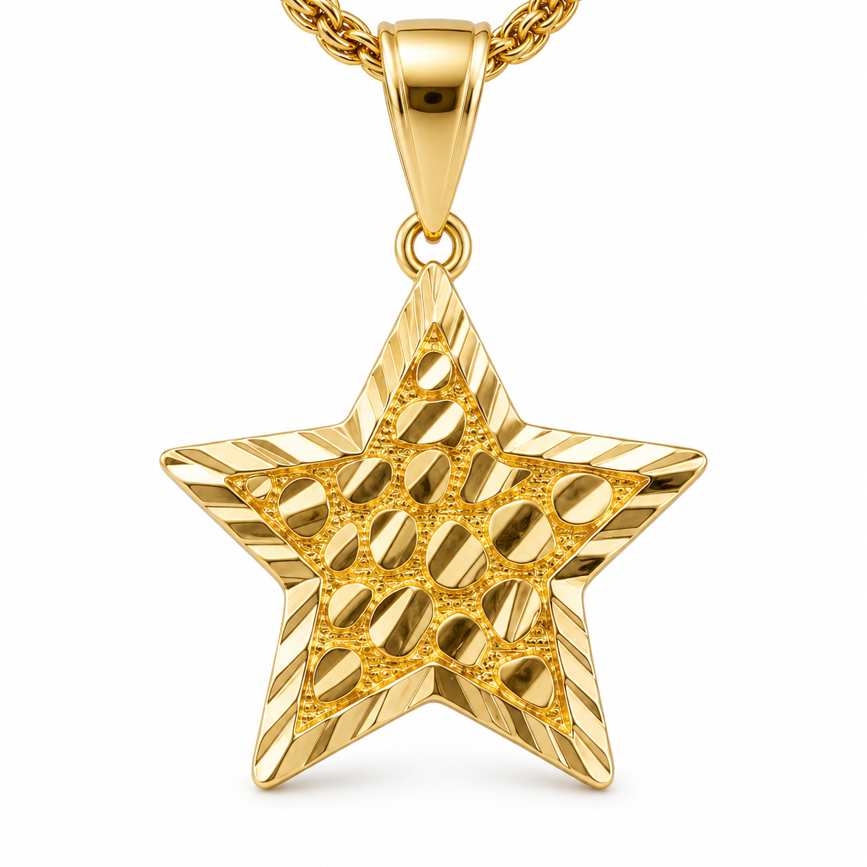 Star nugget necklace