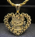 rolex kitty FB necklace