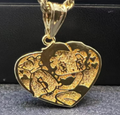 Betty money necklace