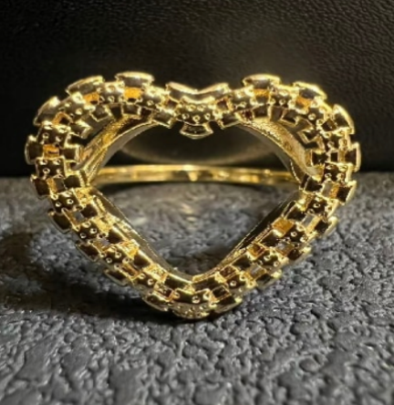 Rolex heart ring