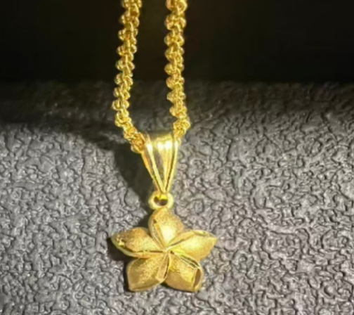 flower necklace