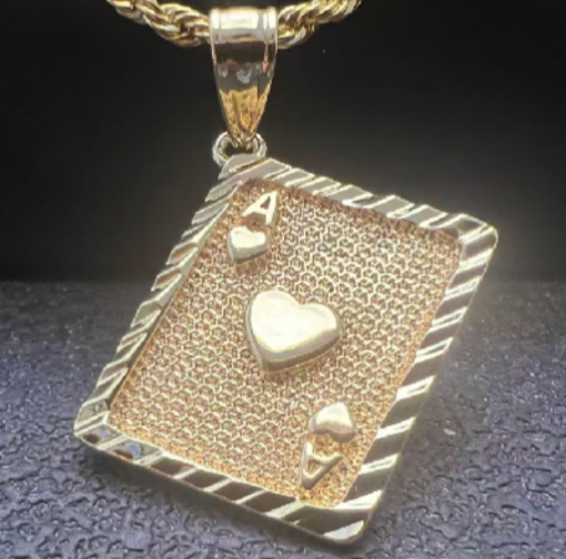 ace card necklace