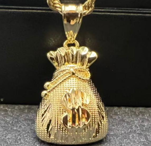 Moneybag necklace