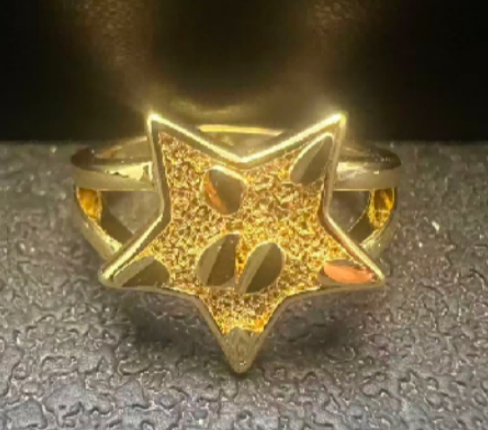 Star nugget ring