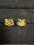 Kitty face studs