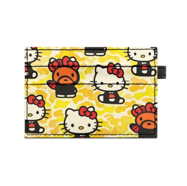 kitty camo card holder