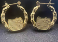 kitty face circle bamboos