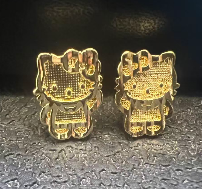 kitty FB studs