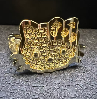 kitty face rolex ring