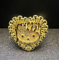 kitty face rolex heart ring