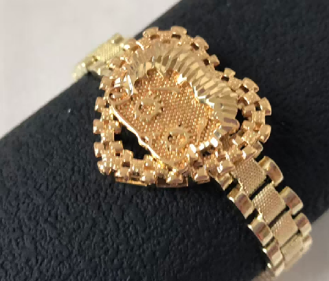 OG Rolex heart character bracelet